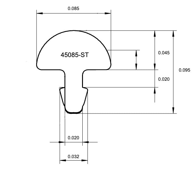 Jescar Fret Wire 45085-ST