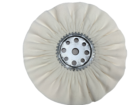 Jescar Buffing Wheel 16" x 5" x 1" Domet Flannel