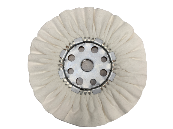 Jescar Buffing Wheel 12" x 5" x 1-1/4" Domet Flannel