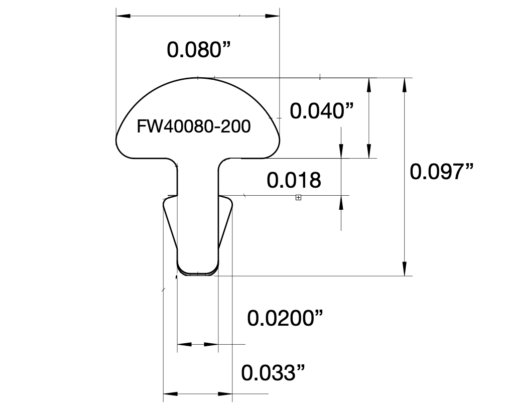 Jescar Fret Wire 40080