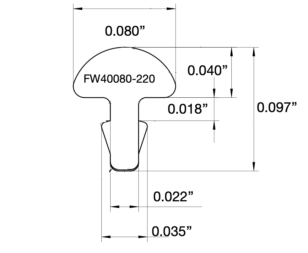 Jescar Fret Wire 40080