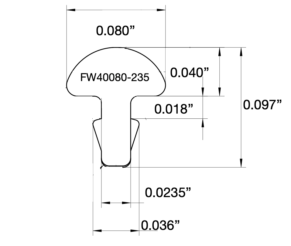 Jescar Fret Wire 40080