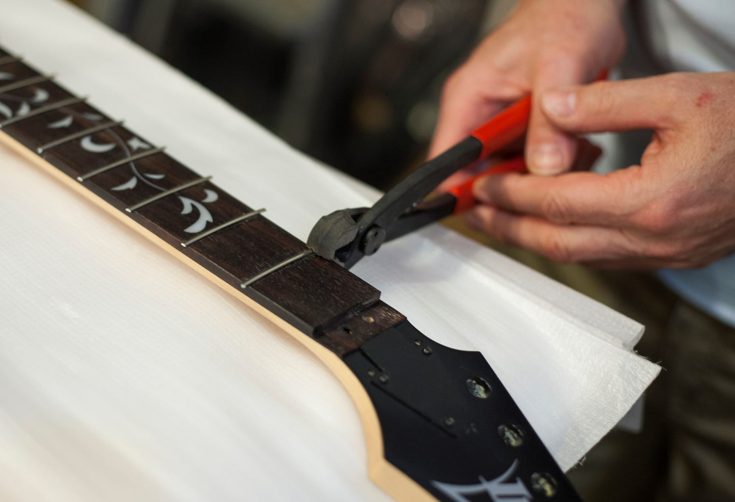 SUMMIT Straight Overhang Fret-End Cutter