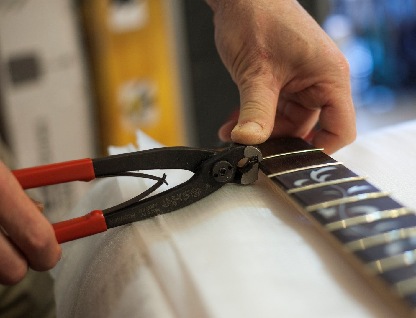SUMMIT Straight Overhang Fret-End Cutter