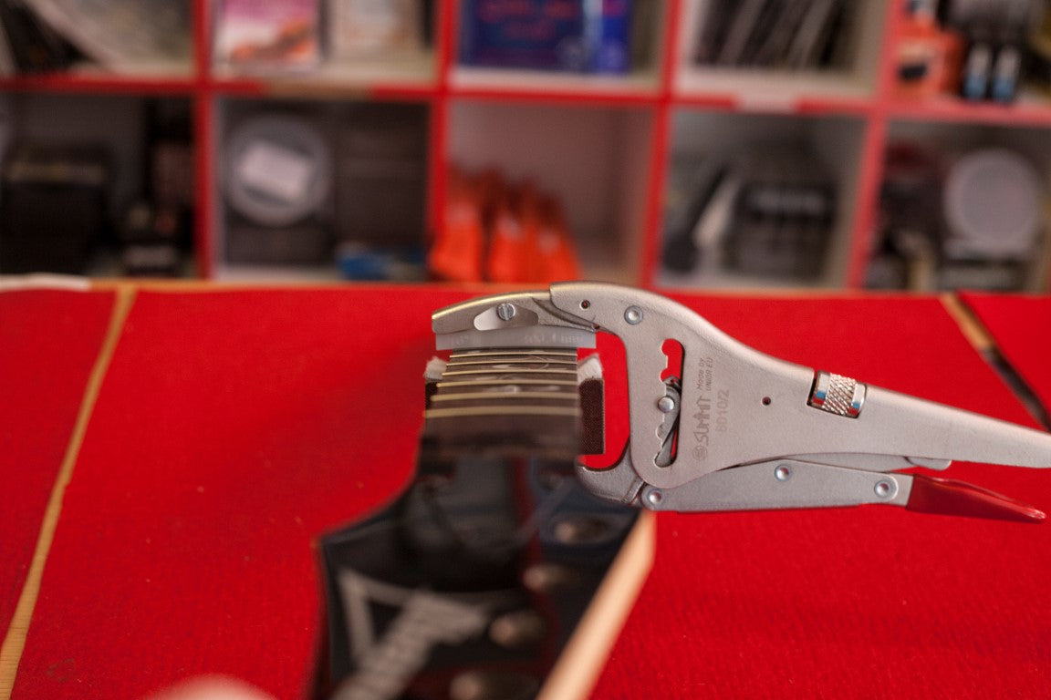 SUMMIT Ergonomic Fast Fret Press Pliers