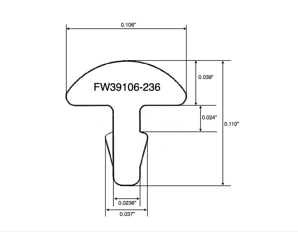 Jescar Fret Wire 39106-236