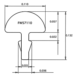 Jescar Fret Wire 57110