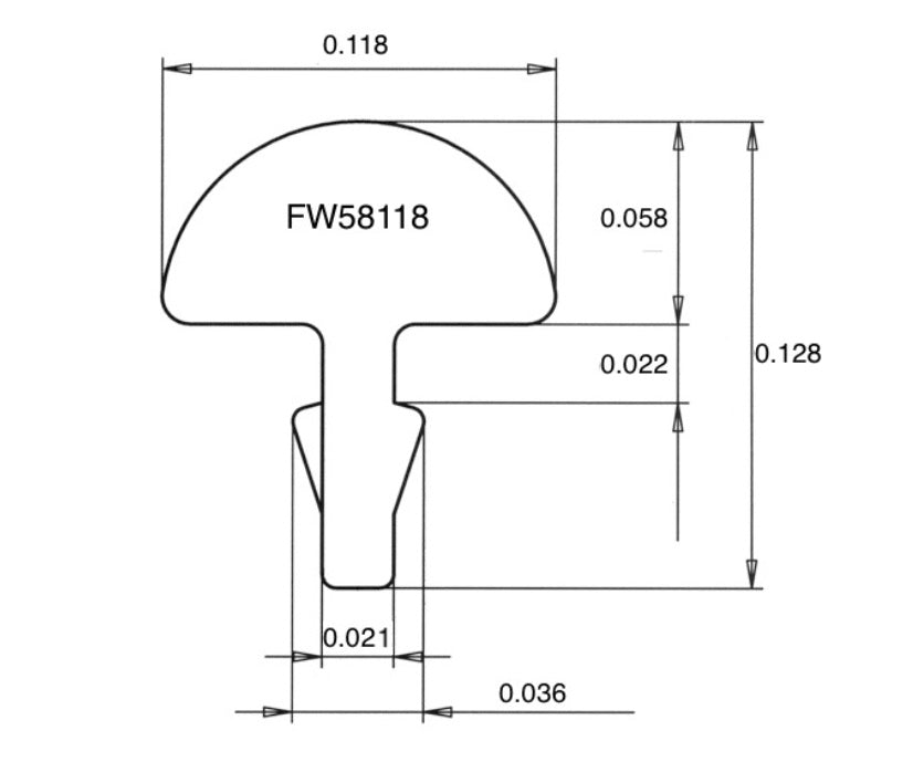 Jescar Fret Wire 58118