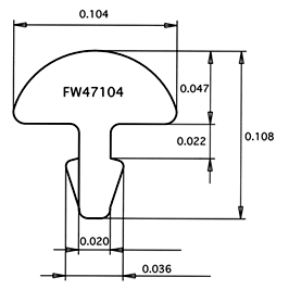 Jescar Fret Wire 47104