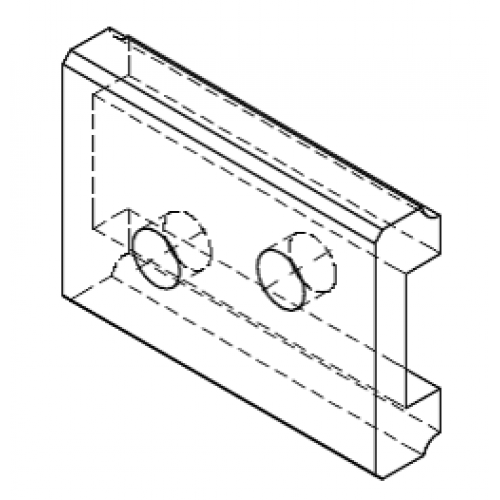 SUMMIT Fret Tang Cutter Guiding Plate - Profiles 3-4