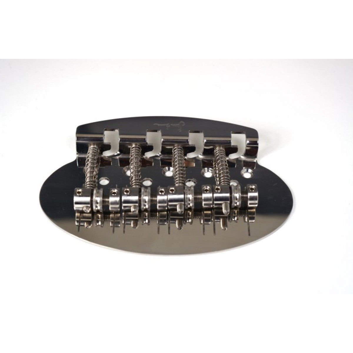 Sever bass bridge ELLIPTICAL 4str.3Dsaddles Stainless Steel