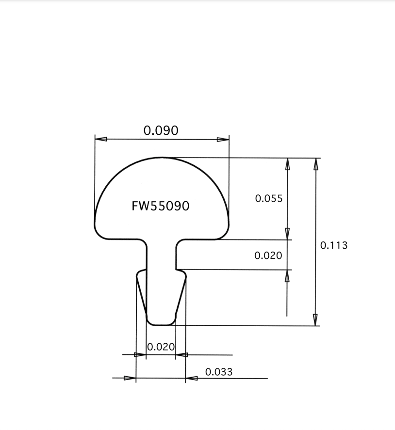 Jescar Fret Wire 55090